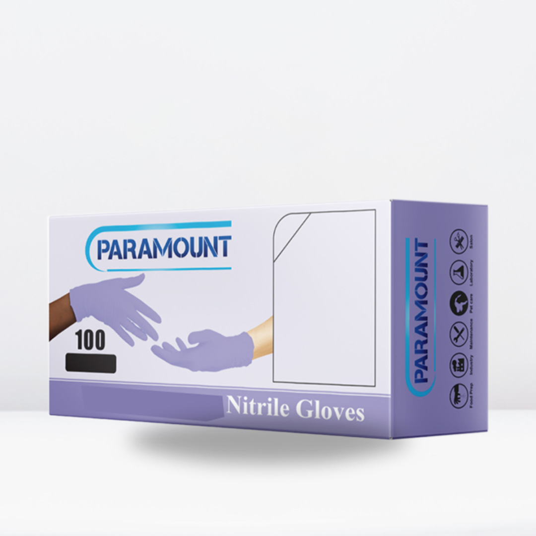 Paramount® Purple Nitrile Gloves | 4mil Exam Gloves | Powder Free Glov ...